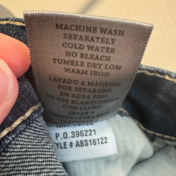 Mens BKE Denim Distressed Straight Leg Blue Jeans Size 34L - Picture 2 of 15